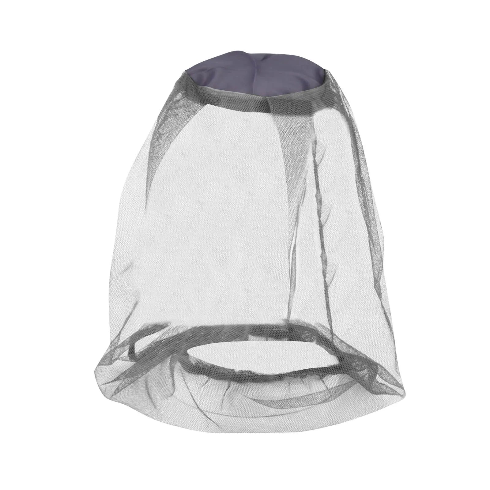Breathable Mesh Mosquito Head Nets Lightweight Outdoor Camping Fishing Anti-mosquito Cover Gardern Orchard Insect-Proof Mask Qme Gray One Size
