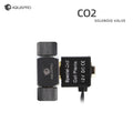 AQUAPRO CO2 Solenoid Valve 12V Pressure Regulator Aquatic Plant Gauge Switch Aquarium Accessories Fish Tanks Cylinder Equipment Qme black EU PLUG