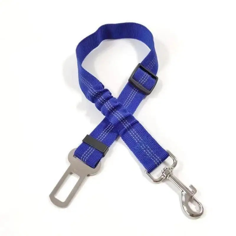 Bungee Fabric Belt Safe Secure Car Travel Reflective Dog Seat Qme A7