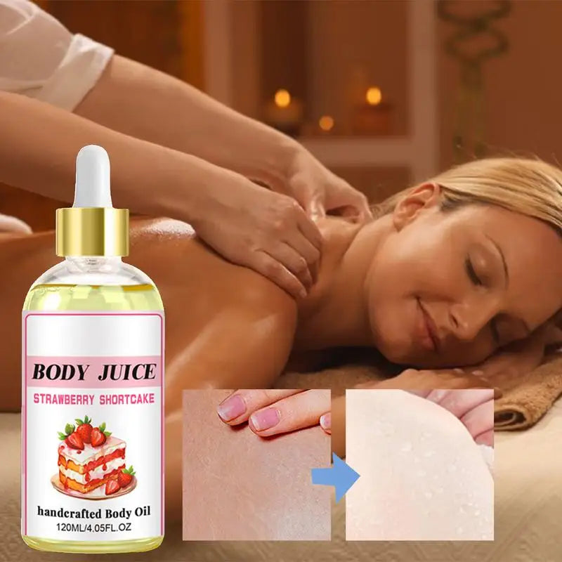120ml Non-Greasy Moisturizing Soothing Oil Body Juice Oil Facial Body Massage Moisturizing Diffuser Aromatherapy Face Body Oil Qme
