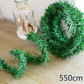 5.5M Christmas Decoration Garland Christmas Tree Ornaments Green Cane Party Supplies Home Decor Qme Default Title