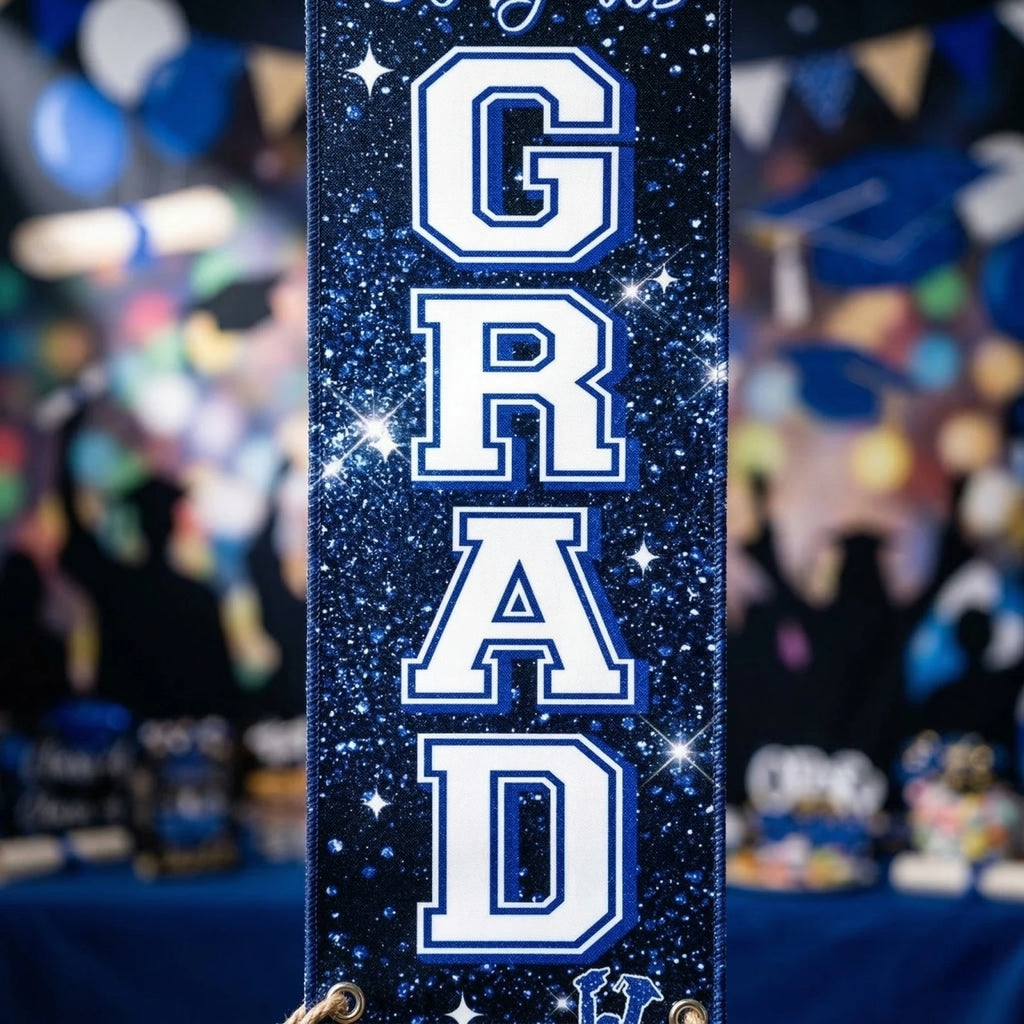 Class of 2026 Graduation Banners Graduate Party Decorations Couplets Porch Signs Indoor Outdoor Banners Party DIY Supplies Qme