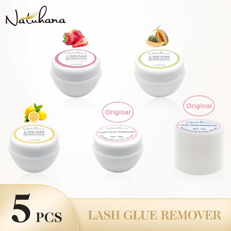 NATUHANA Grafting Eyelash Extension Glue Cream Remover Non-irritating Qme