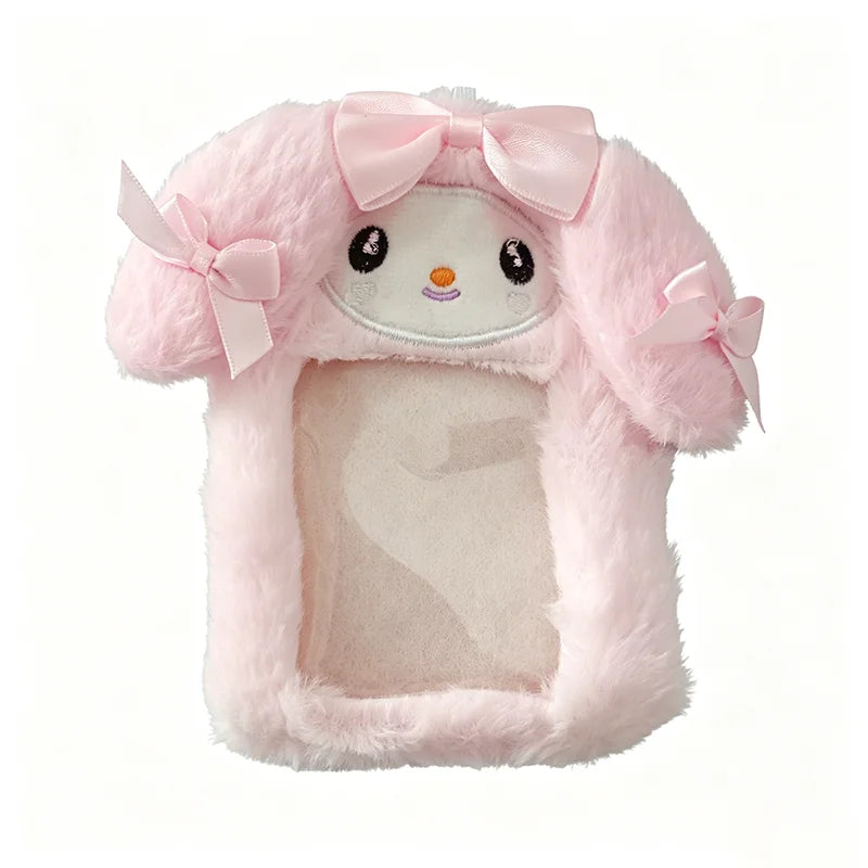 Japanese Sanrio Plush Card Holder Cute Cartoon Campus Case Students Qme melody M