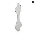 Stainless Steel Gua Sha Board Scraping Body Massager Reduce Head Neck Qme B