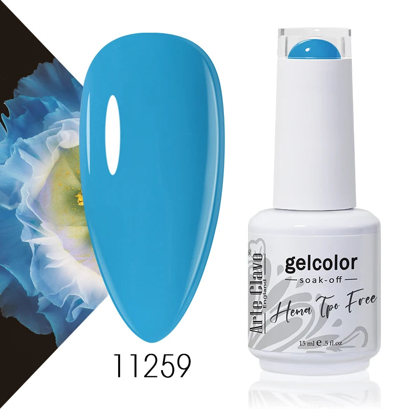 Arte Clavo Blue Nails Candy Party Nude Gel Nail Polish 2026 Mint