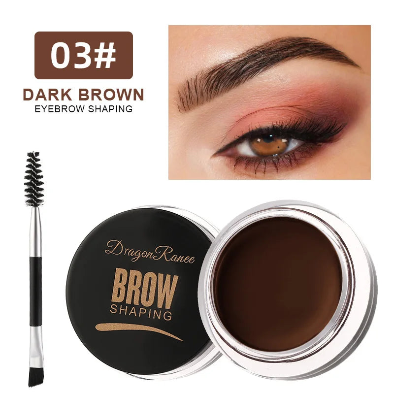 Dragon Ranee 6color Wild Eyebrow Styling Cream Gel Soap Wax White Qme 20222-03