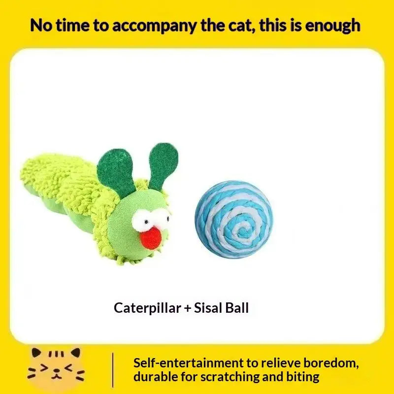 1/2/3PCS Toy A Fun And Relaxing Treat For Pets A Scratch- And Bite-Resistant Cat Toy Pillow Qme A8