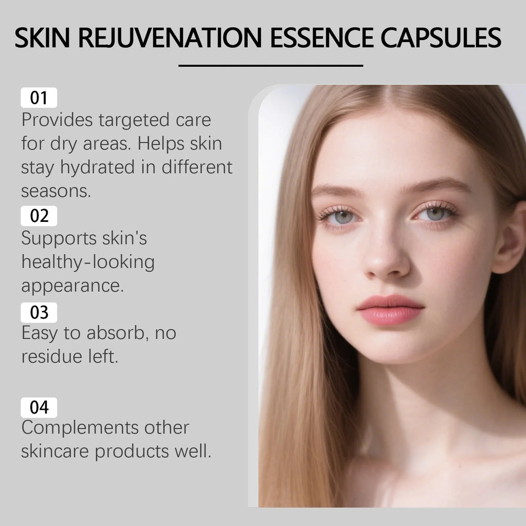 Retinol Facial Essence Enhance Skin Firmness Improve Uneven Tone Hydrate Moisturize Reduce Drying Redness Repair Barrier Capsule Qme