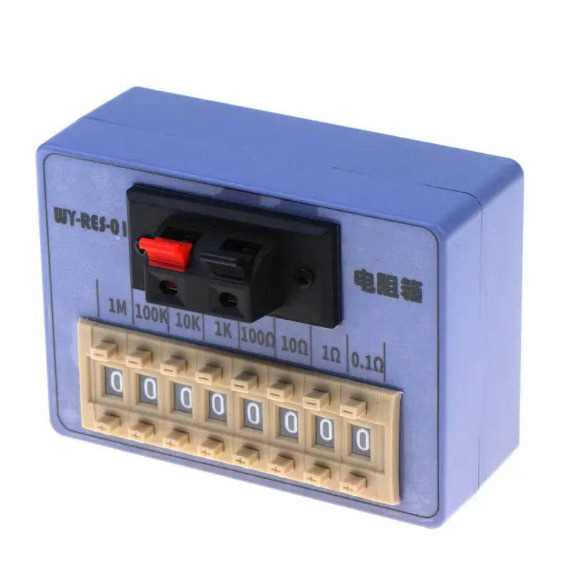 WY-RES-01 Resistance Box Pocket Resistance Box, Dial Programming Resistance Box For Electrical Equipment Tool Accessory. Qme