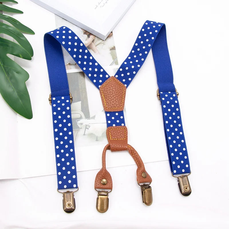 Suspenders Kids Boy Girl Childrens Christmas Designer Wedding Costume Qme A-10