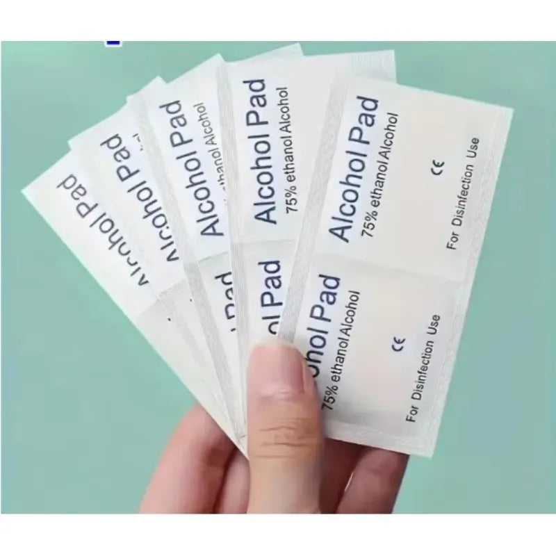 Disposable disinfection car interior cleaning wound treatment essential for home, 75% alcohol disinfection cotton paper Qme