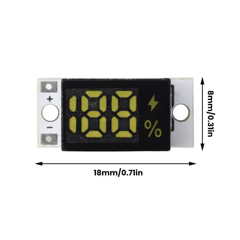 LED Percentage Display 1S-4S Battery Module Smart Home Power Solutions Qme