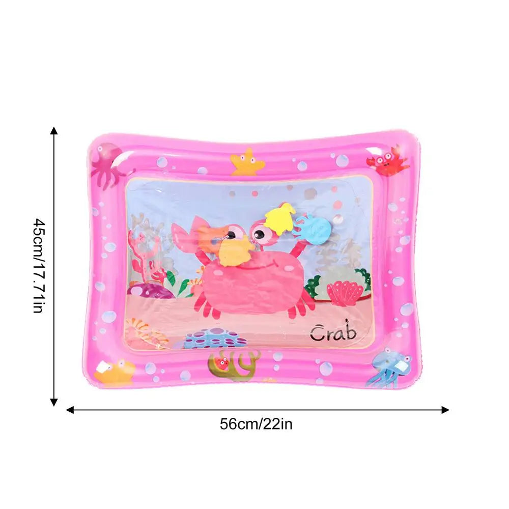 Water Sensory Play Mat Thickened Water Sensory Pad Water Sensor Mat Water Sensory Playmat With Fish Sea Ocean Theme Sensory Toy Qme Red China Mainland
