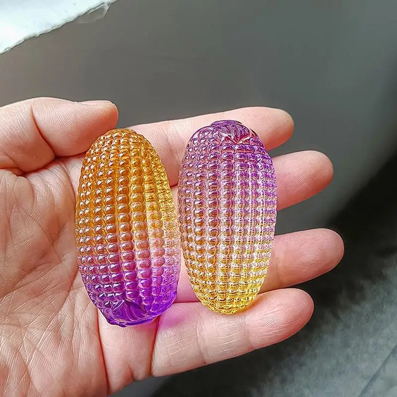 Desktop Decoration Photography Prop Good Luck Crystal Corn Ornament Qme