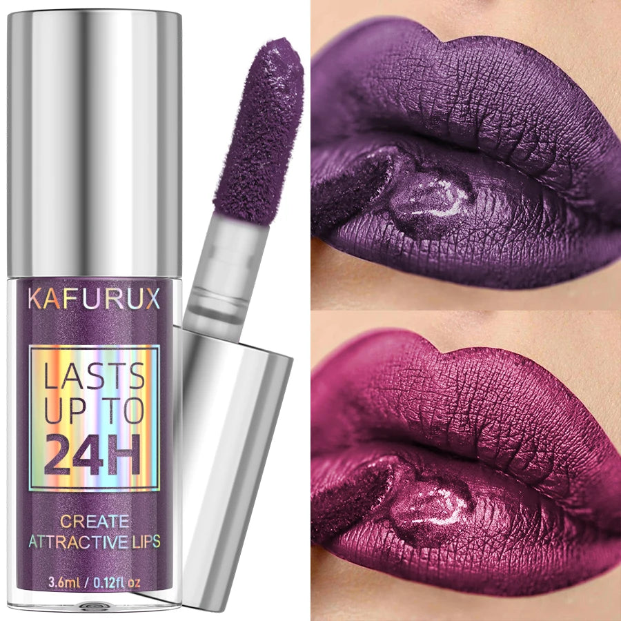 20 Matte Shiny Glitter Liquid Lipstick Lip Gloss Diamond Makeup Qme