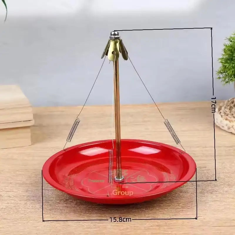 Metal Hanging Incense Burner 12 Hours Coils Iron Plate Mosquito Qme Red