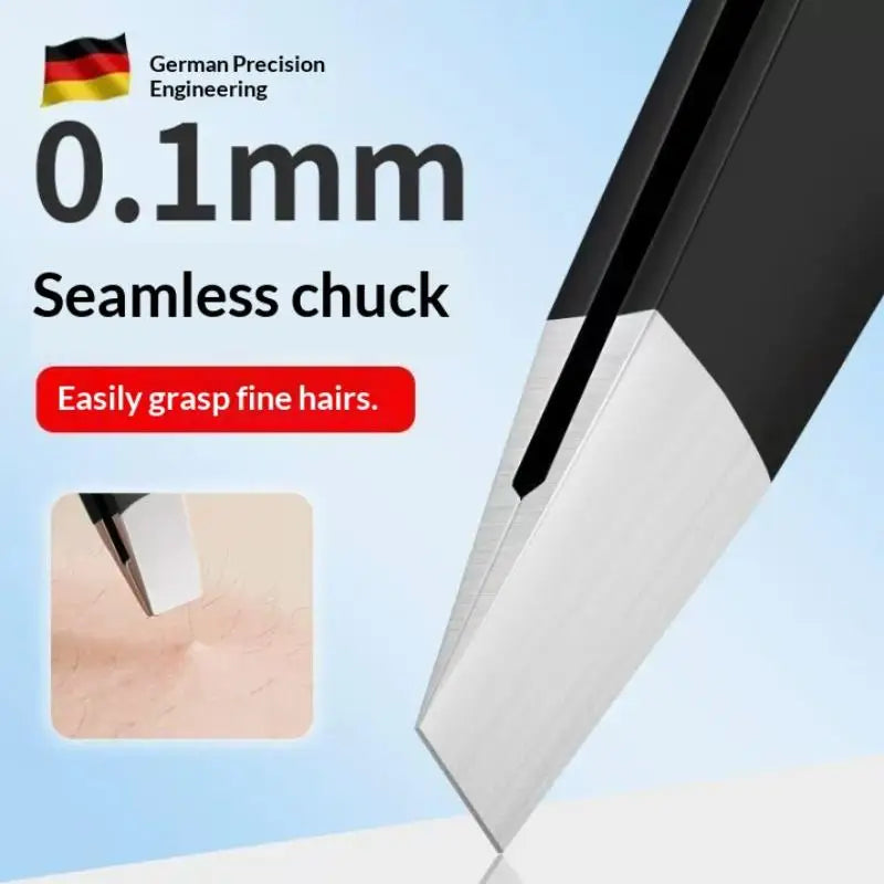 Stainless Steel Eyebrow Tweezers Ultimate Precision Beauty Tools Qme