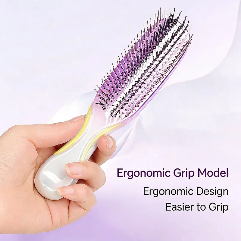 Japanese Premium Head Massager Scalp Brush Hair Shampoo Wet Plastic Qme