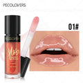 Moisturizing Colorful Lip Oil Gloss Shiny Glaze Hydrating Light Qme 01