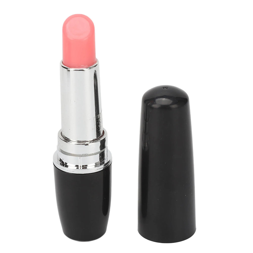 Portable Lipstick Massager Lipstick Massager Portable Black Lipstick Shape Vibration Face Massage Wand for Facial Eye Qme
