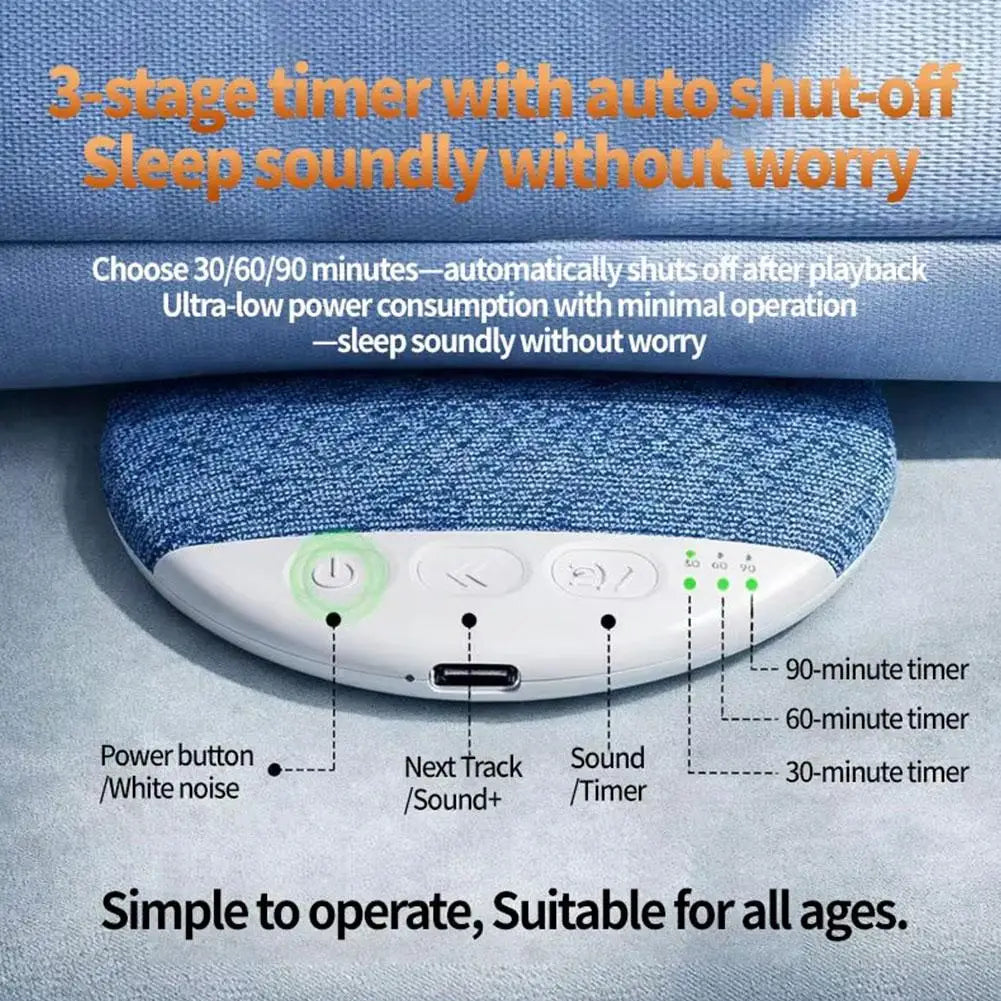 Under Pillow Speaker Sleeping Bluetooth 5 4 Bedroom Mini Bone Qme