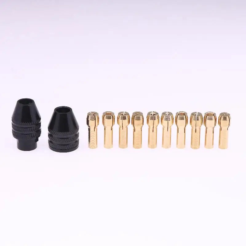 Lot 0 5- Brass Nut Accessories Mini Drill Collet Chuck Rotary Tool Qme