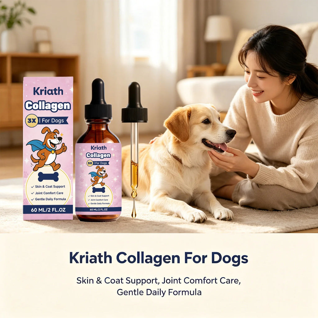 Dog Collagen Liquid Drops Enhance Joint Flexibility Strengthen Bone Improve Skin Condition Gentle Pet Daily Nutrients Supplement Qme Default Title