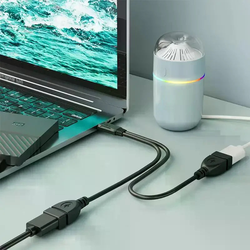 USB Dual Output Data Cable 1 2 Fast Charge Splitter Portable Offline Qme