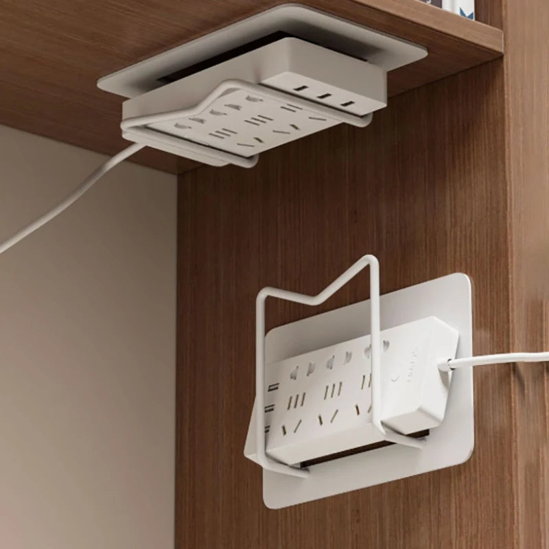 No-drill Multi-purpose Storage Shelf Practical Hooks Selling Qme