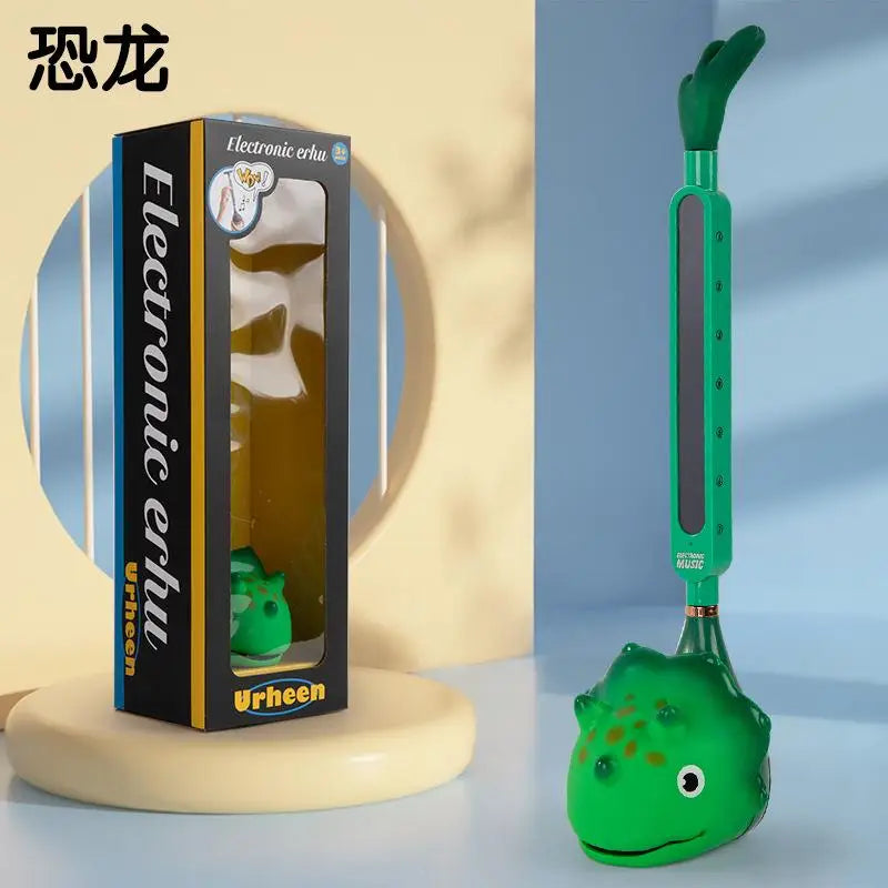 Otamatone Japanese Electronic Musical Instrument USB Charging Music Qme Green
