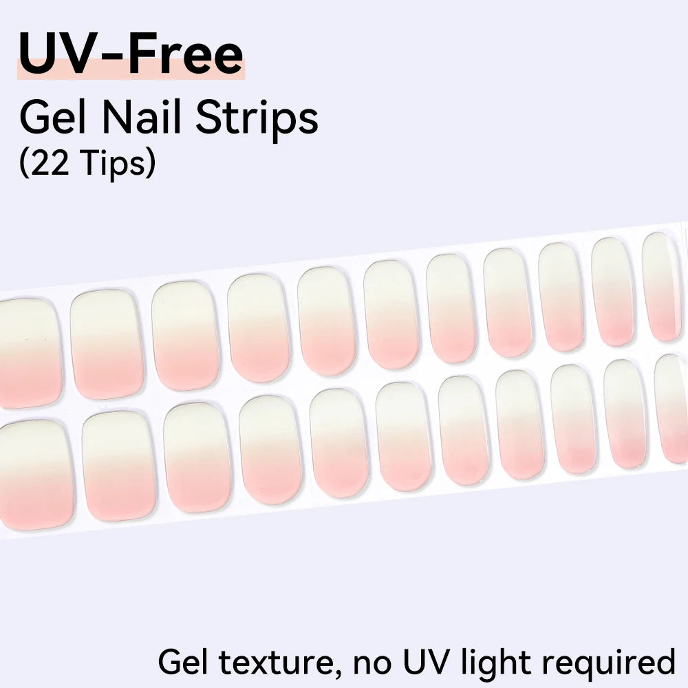 22Tips Full Cover Nail Stickers Valentine's Day Love Polish Sticker