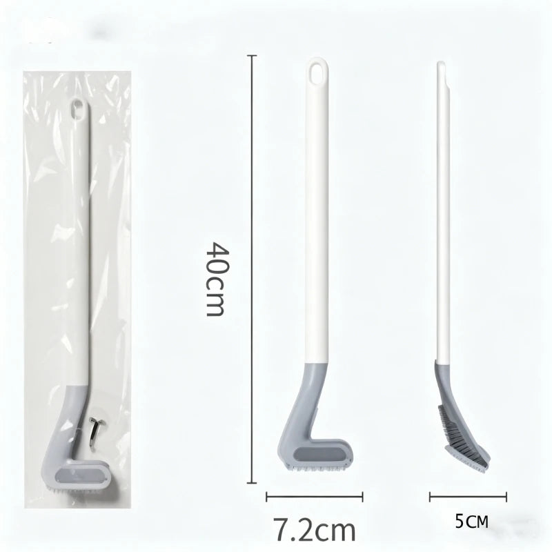 Silicone Golf Toilet Brush with Holder Set, Wall Mounted Deep Clean Toilet Cleaner Brush, No Dead Corner for Bathroom Qme