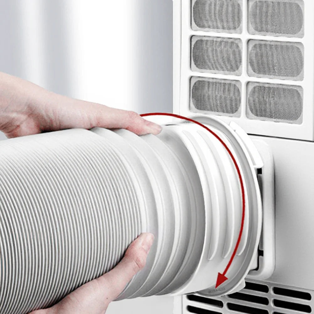 Portable AC Exhaust Hose Adjustable Adaptor Wind Shield Exhaust Hose Tube Connector Air Conditioner Accessories Qme