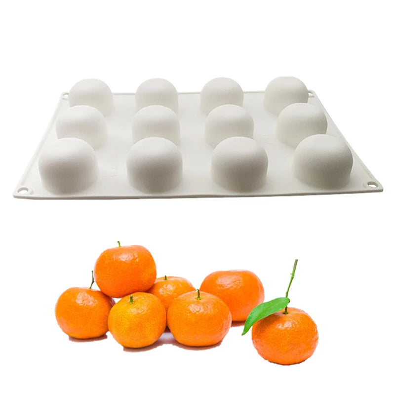 Strawberry French Dessert Mousse Moldorange Baking Mould Pineapple Qme