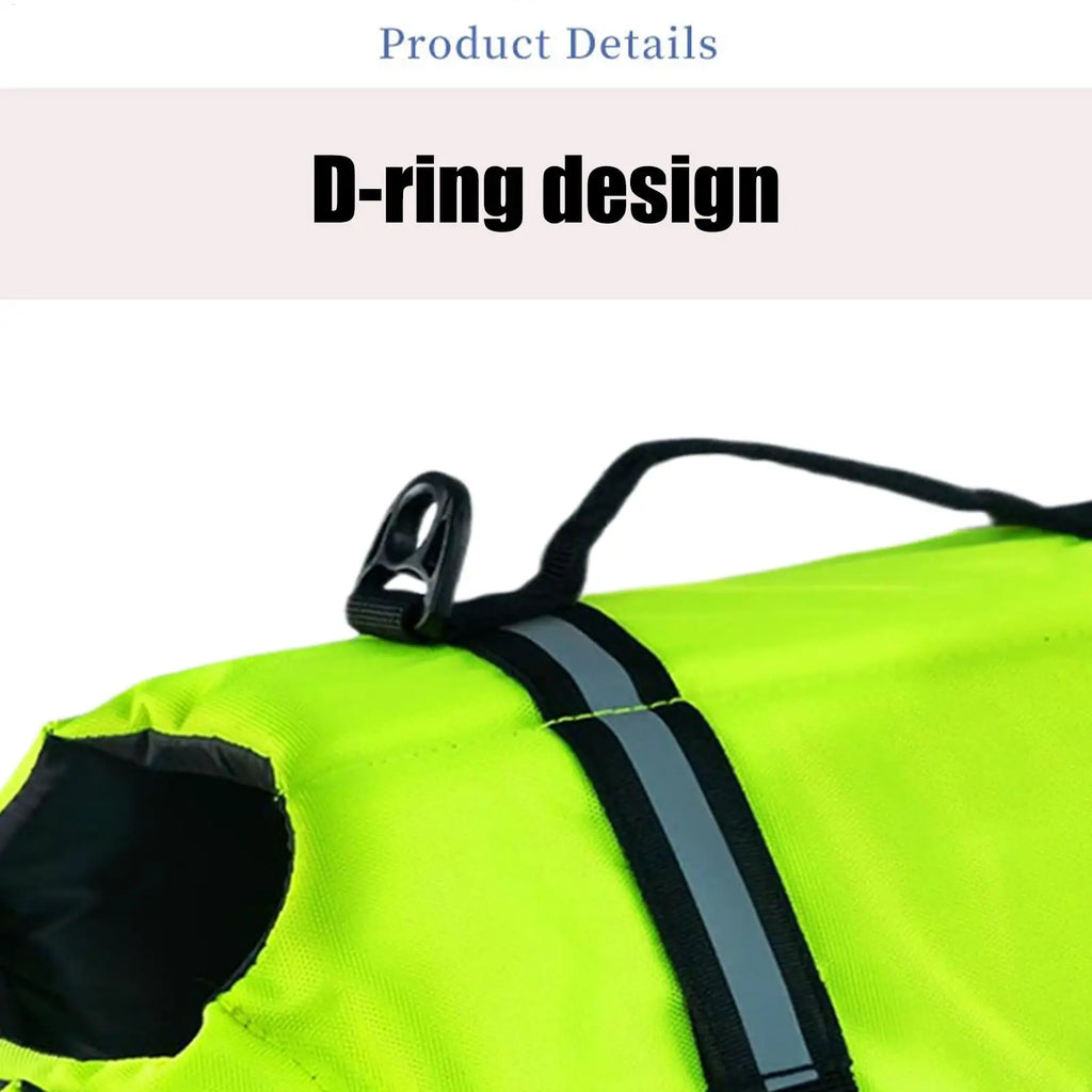 Dog Life Jacket High Visibility Dog Life Vest For Boating Swimsuit With Handles For All Breeds Small Medium Doggy Outdoor Beach Qme China Mainland M