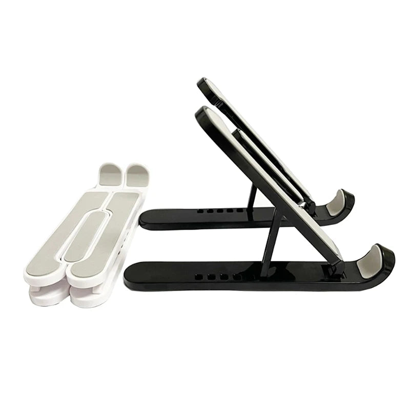 1pc Adjustable Tablet PC Stand Tablet Holder Laptop Cooling Stand Foldable Stand. Qme