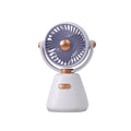 USB Rechargeable Portable Quiet Table Fan for Classroom Office Use Rechargeable Portable Mini Summer Outdoor Essential Qme Purple One Size
