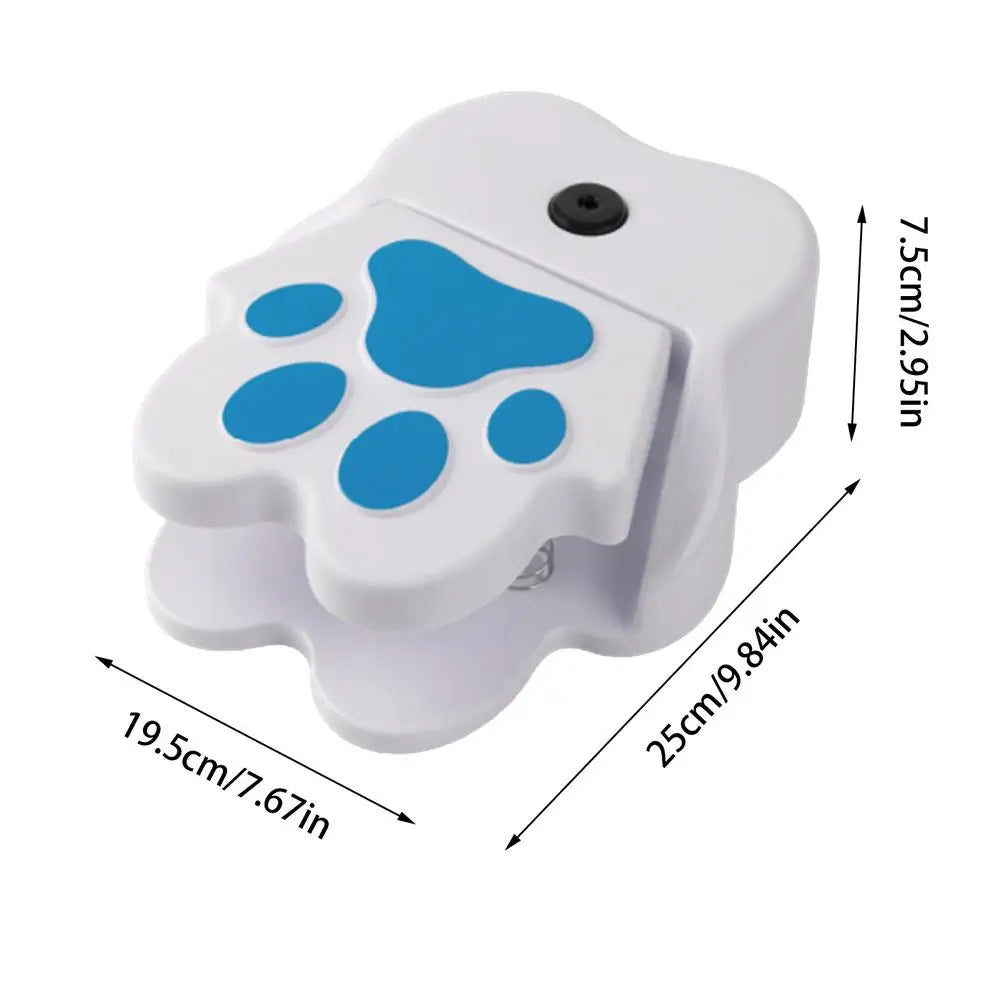 NEW Pet Water Fountain Step On Safe Pet Puppy Step On Safe Pet Water Supply Dog Use Step On Dog Drinking Fountain Water Pet Toy Qme White