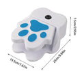 NEW Pet Water Fountain Step On Safe Pet Puppy Step On Safe Pet Water Supply Dog Use Step On Dog Drinking Fountain Water Pet Toy Qme White