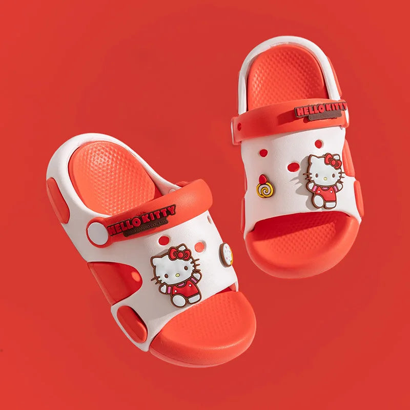 Kulomi's New Cartoon EVA Flip-Flops Stylish Two-Tone Soft-Soled Non-Slip Flip-Flops for Students Qme 4 180mm Sizes28 29