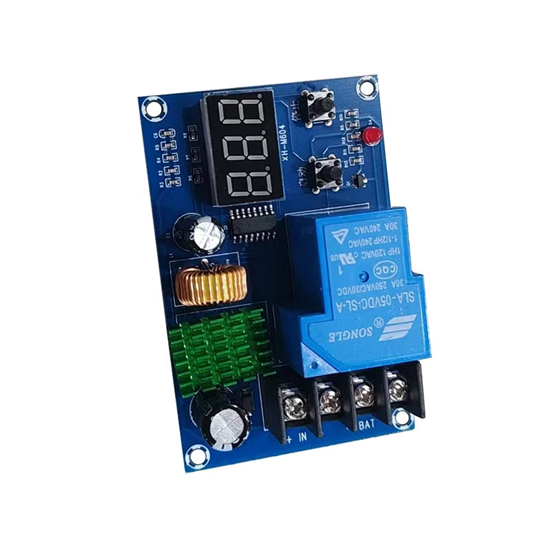 6V-60V Battery Charger Automatic Charging Controller Module Protection Board Relay Switch. Qme