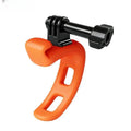Anti-drop Soft Silicone Action Camera Fixing Strap Elastic Stable Qme A2