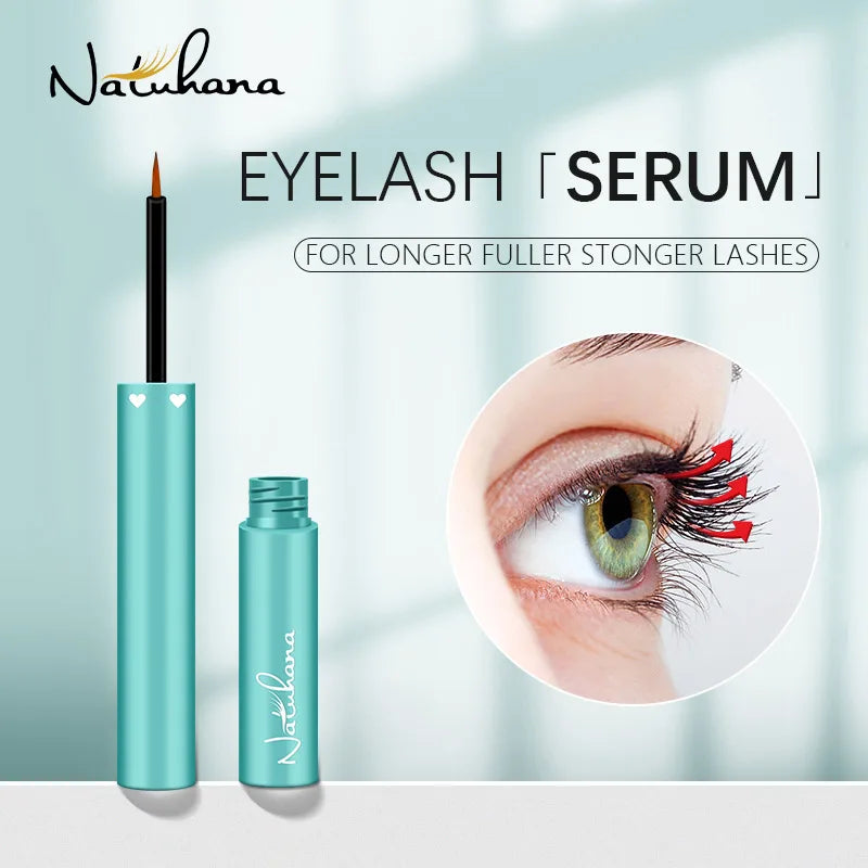 NATUHANA-Eyelash Growth Serum Fast Eyelash Enhancer Longer Fuller Qme
