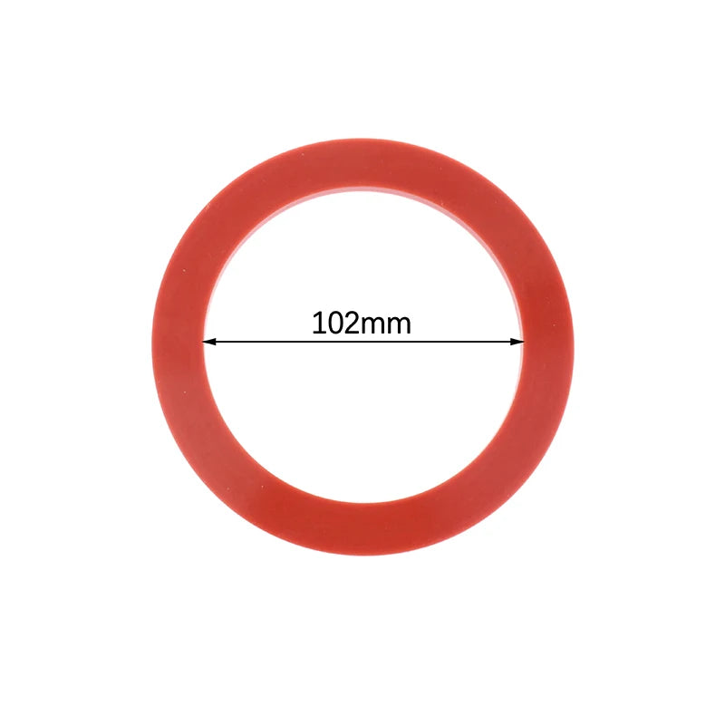 3/3.5/4/6 Inch Silicone Gaskets High Temperature Casting Gasket For Casting Machine DIY Accessory Qme 4inches