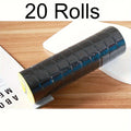 Electrical Tape, Strong Adhesive Insulation, Suitable for Home DIY, Repair, Electrical, Automotive and Equipment Qme 20 Rolls