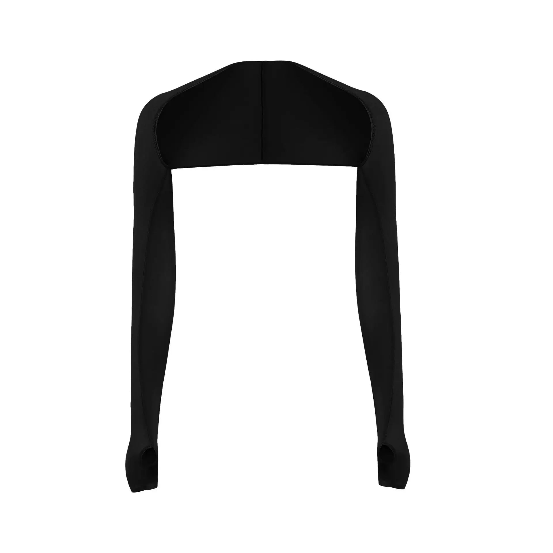 Women Thumbhole Long Sleeve Bolero Shrug Solid Color Open Front Cropped Cardigan Top Slim Fit Sunscreen Jacket Qme BK