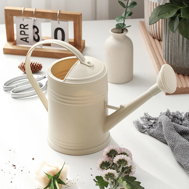 1Pc 2L Long Spout Watering Can Practical Gardening Water Pot for Indoor Outdoor Flower Plant Garden Potted Care Tools. Qme
