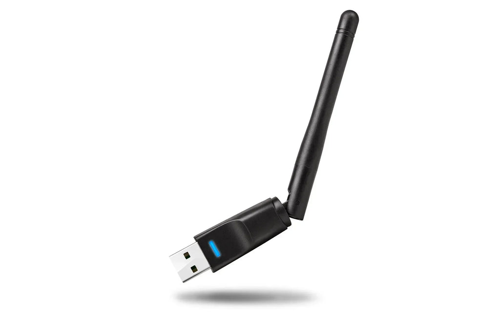 2pcs WiFi Wireless Network Card USB 2.0 150M 802.11 B/g/n LAN Adapter with Rotatable Antenna for Laptop PC Mini Wi-fi Dongle Qme