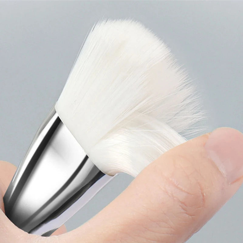 1PC Professional Double Ending Soft Bristle Silicone Wear-resistant Facial Flexible Mask Brush Skin Care Cleaning Beauty Tools Qme